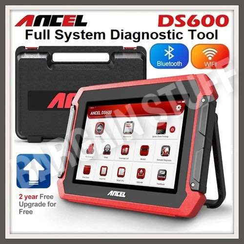 Ancel DS600 Full System Professional Scanner ECU Coding, Special Functions, Bi-directional Control