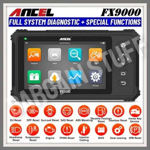 Ancel FX9000 OBD2 Professional Car Diagnostic Tool With Special Functions