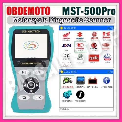 OBDEMoto MST-500Pro Motorcycle Diagnostic Scanner