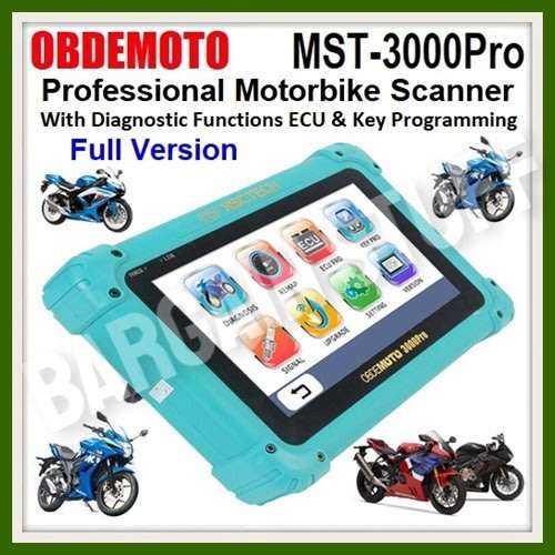 OBDEMoto MST 3000Pro Full System Motorcycle EFI Diagnostic Tool Full Version