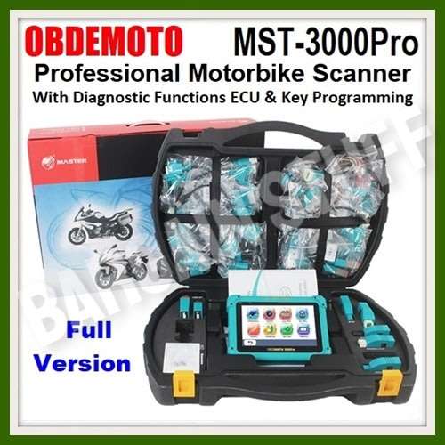 OBDEMoto MST 3000Pro Full System Motorcycle EFI Diagnostic Tool Full Version
