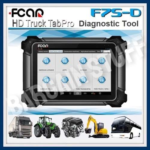 FCar F7S-D Diagnostic Platform For Heavy Duty Trucks Off-Road Equipment