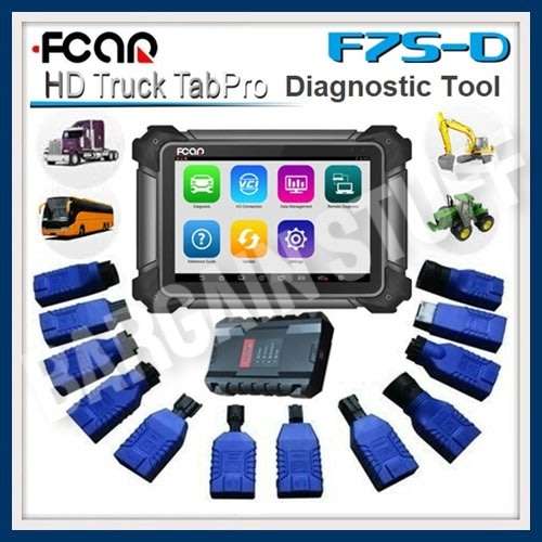 FCar F7S-D Diagnostic Platform For Heavy Duty Trucks Off-Road Equipment