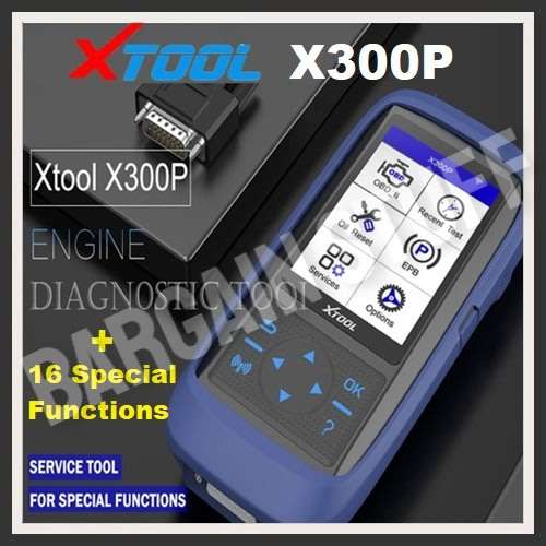 XTool X300P OBDII Diagnostic Tool with 16 Special Functions