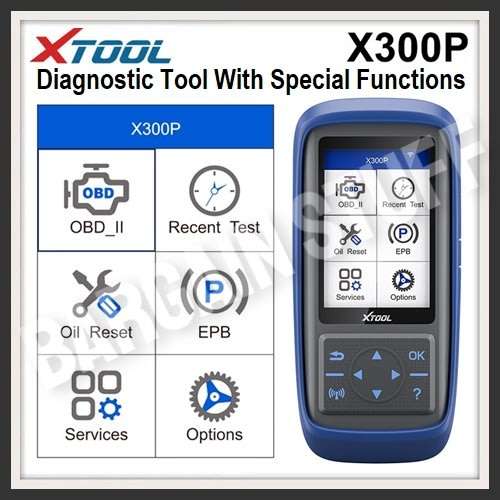 XTool X300P OBDII Diagnostic Tool with 16 Special Functions