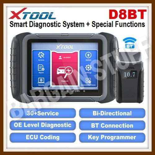 XTool D8BT Smart Diagnostic System With Special Functions