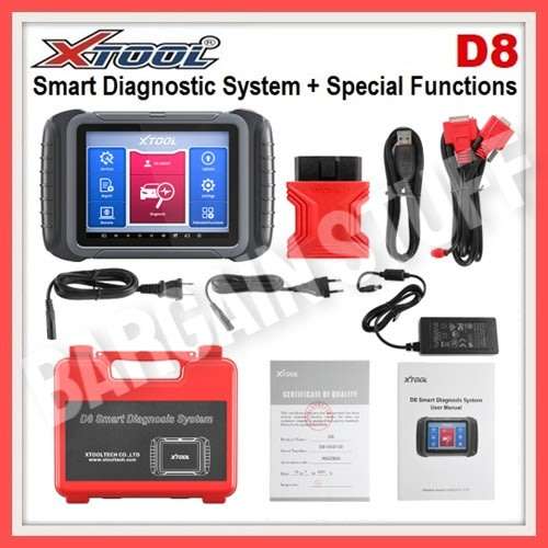 XTool D8 Professional Diagnostic Scan Tool With Special Functions