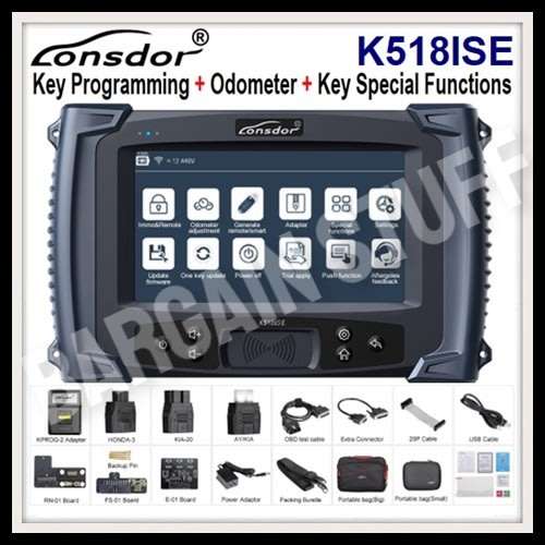Lonsdor K518ISE Key Programmer / Odometer Adjustment Supports VW 4th 5th immobilization / BMW FEM