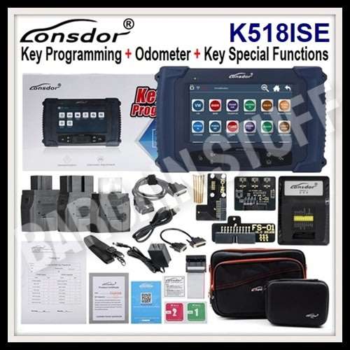 Lonsdor K518ISE Key Programmer / Odometer Adjustment Supports VW 4th 5th immobilization / BMW FEM