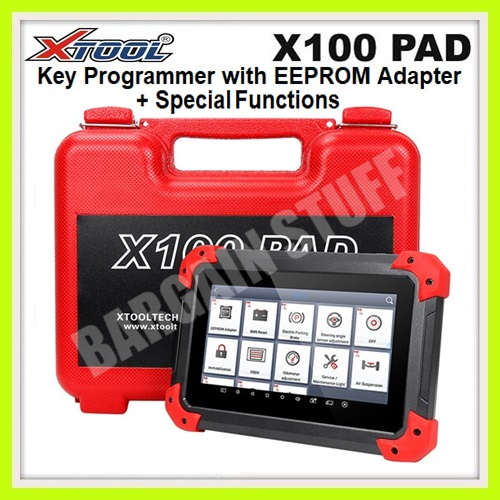 Xtool X100 PAD Tablet Key Programmer with EEPROM Adapter and Special Functions