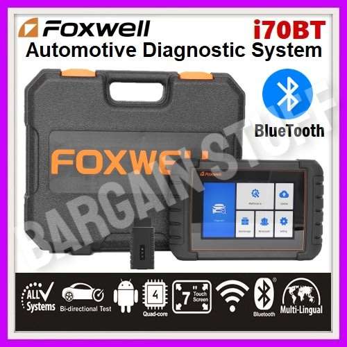 Foxwell i70BT Automotive Diagnostic Tool Bluetooth with Special Reset Functions
