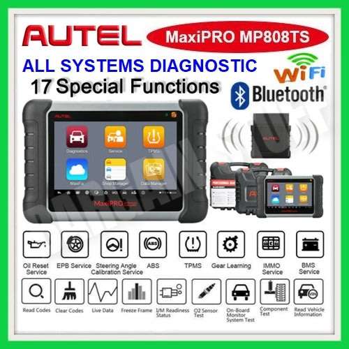 Autel MaxiPRO MP808TS Diagnostic Tool Support Oil Reset/ DPF/ TPMS/ ABS/ SRS/ EPB