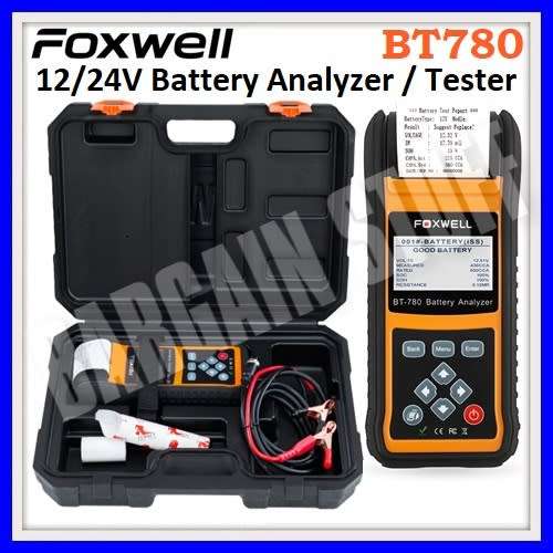Foxwell BT780 Battery Analyzer with Built-in Thermal Printer