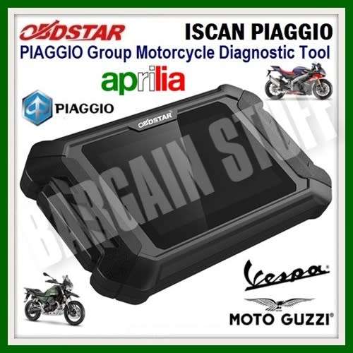 OBDStar ISCAN PIAGGIO Group Motorcycle Diagnostic Tool APRILIA, DERBI, GILERA, MOTO GUZZI, PIAGGIO