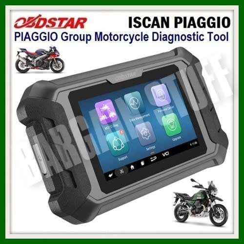 OBDStar ISCAN PIAGGIO Group Motorcycle Diagnostic Tool APRILIA, DERBI, GILERA, MOTO GUZZI, PIAGGIO