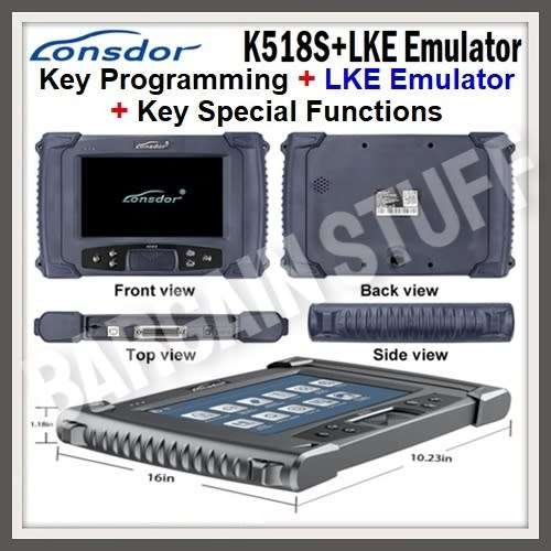 Lonsdor K518S Key Programmer Plus LKE Emulator with Odometer Correction Supports VW 4th & 5th IMMO