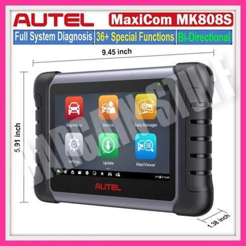 Autel MaxiCOM MK808S OBD2 Car Diagnostic Scan Tool With 36+ Special Functions New Upgrated Virsion