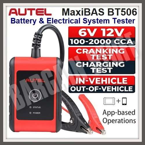 Autel MaxiBAS BT506 Battery and Electrical System Tester