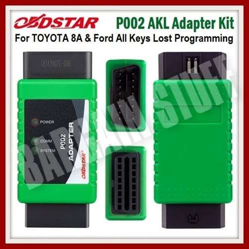 OBDStar P002 AKL Adapter Kit for TOYOTA 8A & Ford All Keys Lost Programming