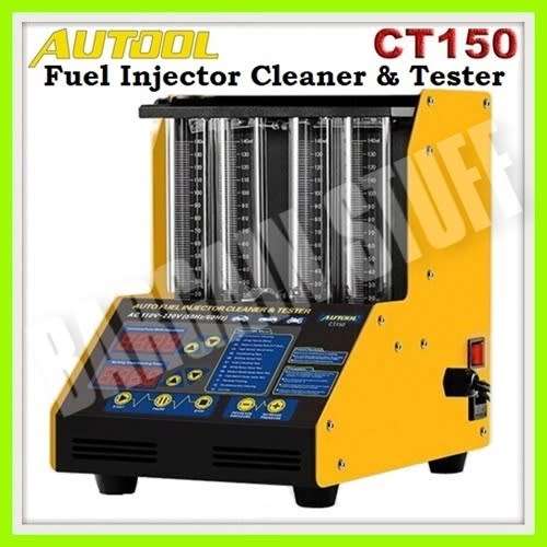 Autool CT150 4-Cylinder Petrol Car & Motorcycle Injector Tester & Cleaner