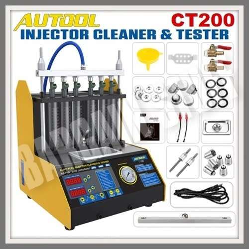 Autool CT200 Ultrasonic Fuel Injector Cleaner & Tester
