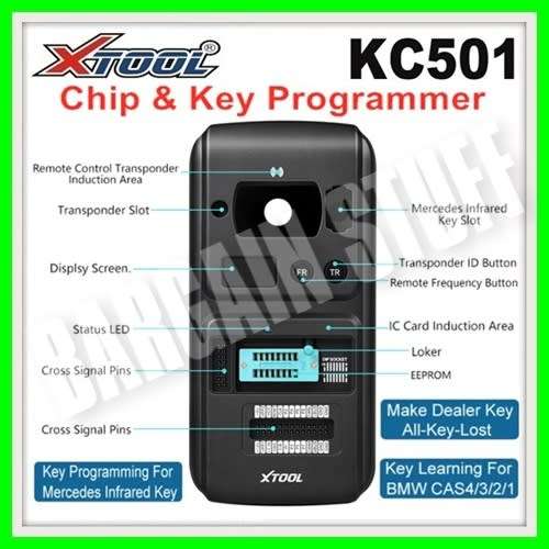 XTool KC501 Professional Key & Chip Programmer
