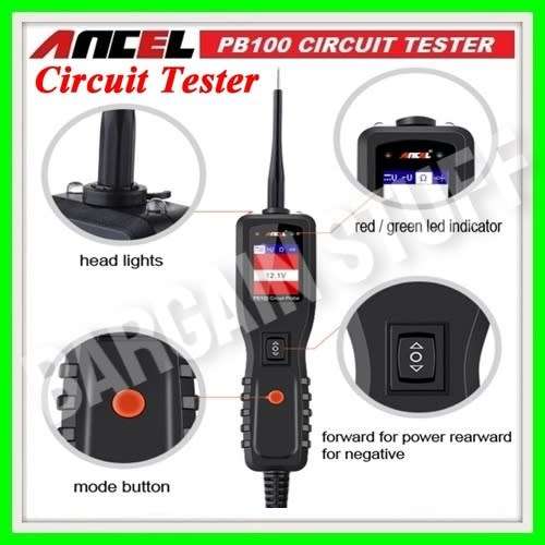 Ancel PB100 Automotive Power Circuit Probe Tester