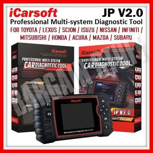 iCarsoft JP V2.0 Professional Multi-System Car Diagnostic Tool For Japan Vehicles