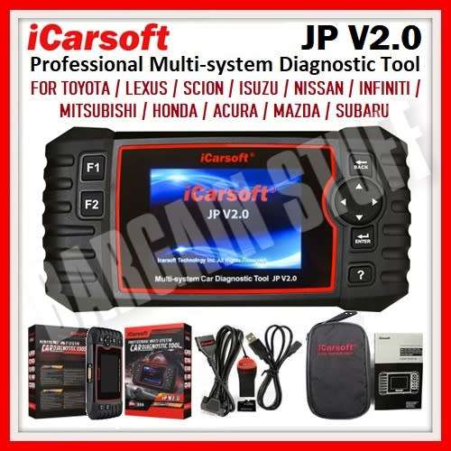 iCarsoft JP V2.0 Professional Multi-System Car Diagnostic Tool For Japan Vehicles