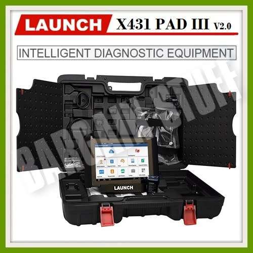 Launch X431 PAD III V2.0 Auto Diagnostic Tool with Bluetooth/Wifi Support Coding and Programming
