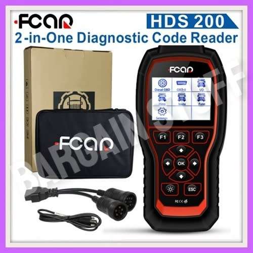 FCar HDS 200 All in One Diagnostic Code Reader ABS and Transmission Tool