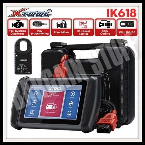 XTool IK618 Key Programmer and Diagnostics tool with Special Functions & KC100