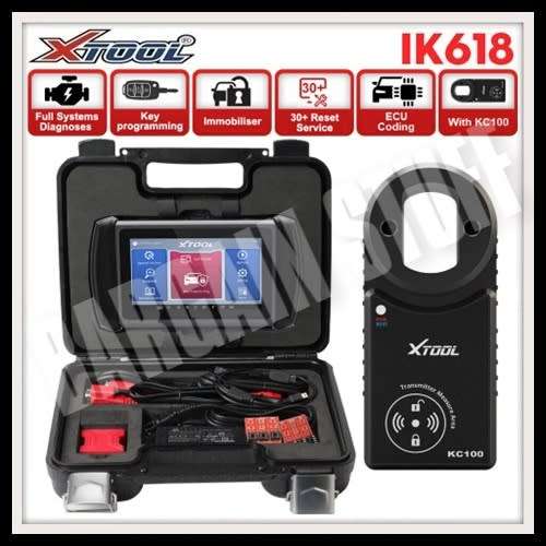 XTool IK618 Key Programmer and Diagnostics tool with Special Functions & KC100