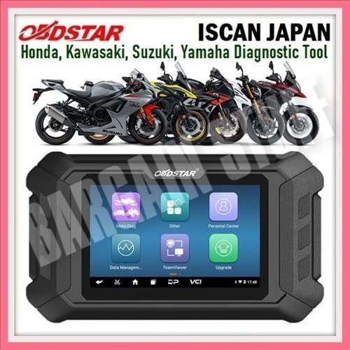 OBDStar ISCAN Japan Motorcycle Diagnostic Tool For Honda, Kawasaki, Suzuki, Yamaha
