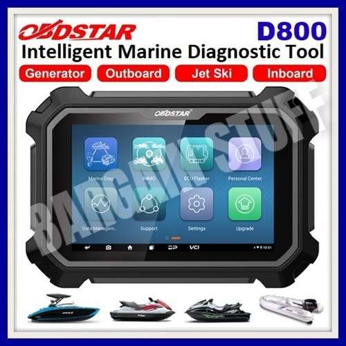 OBDStar D800 Marine (jet ski/ outboard/ inboard/ generator) Diagnostic Tool