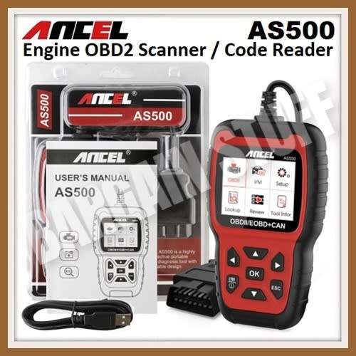 Ancel AS500 Car OBD2 Engine Scanner Code Reader