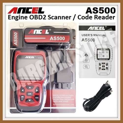 Ancel AS500 Car OBD2 Engine Scanner Code Reader