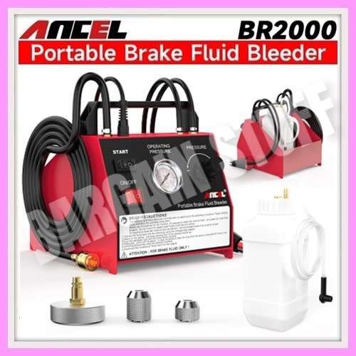 Ancel BR2000 Car Brake Fluid Bleeder Vacuum Pump Pressure Oil Exchange Machine