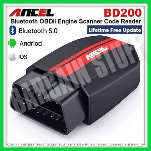 Ancel BD200 OBD2 Engine Scanner Code Reader Bluetooth Dongle