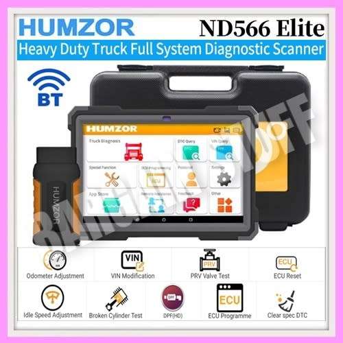 Humzor NexzDAS ND566 Elite Heavy Duty Truck Diagnostic Tool