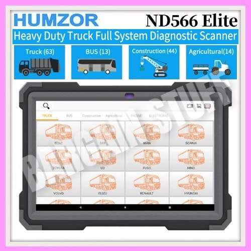 Humzor NexzDAS ND566 Elite Heavy Duty Truck Diagnostic Tool