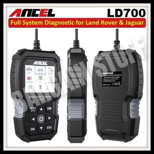 Ancel LD700 OBD2 All Systems Diagnostic Tool with Special Functions for Land Rover & Jaguar