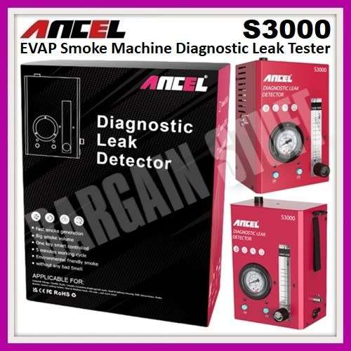 Ancel S3000 Smoke Machine Automotive EVAP Smoke Machine Diagnostic Leak Tester