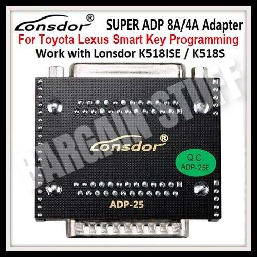 Lonsdor Super ADP 8A/4A Adapter for Toyota Lexus Key Programming for Lonsdor K518S & K518ISE