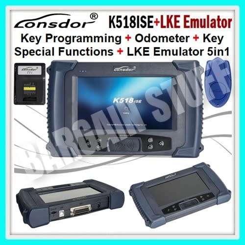 Lonsdor K518ISE Key Programmer with Lonsdor LKE Smart Key Emulator 5 in 1 Full Version