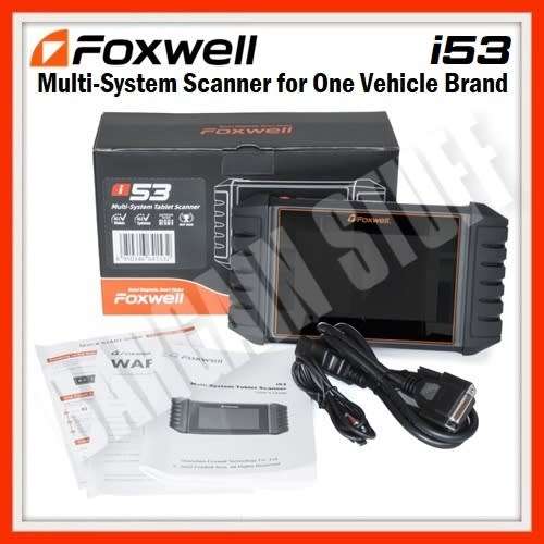 Foxwell i53 Multi-System Tablet Scanner with One Free Vehicle Brand