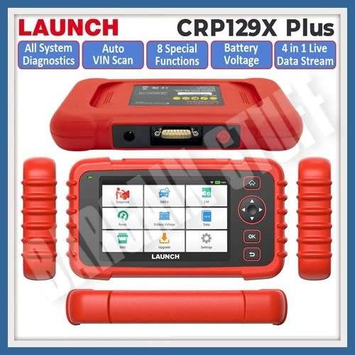 Launch CRP129X Plus All System OBD2 Scanner with 8 Reset Functions