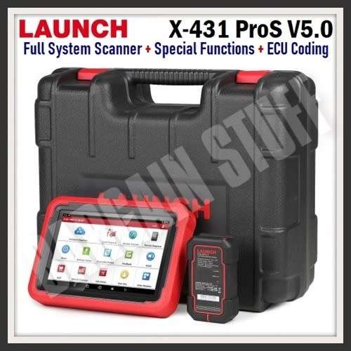 Launch X431 ProS V5.0 OE-Level Full System Diagnostic Tool with Special Functions, ECU Coding