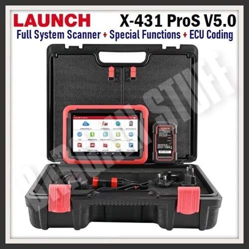 Launch X431 ProS V5.0 OE-Level Full System Diagnostic Tool with Special Functions, ECU Coding