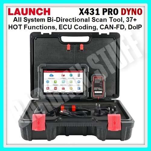 Launch X431 Pro Dyno 8` Bi-Directional Diagnostic Scanner with 37+ Special Functions & ECU Coding